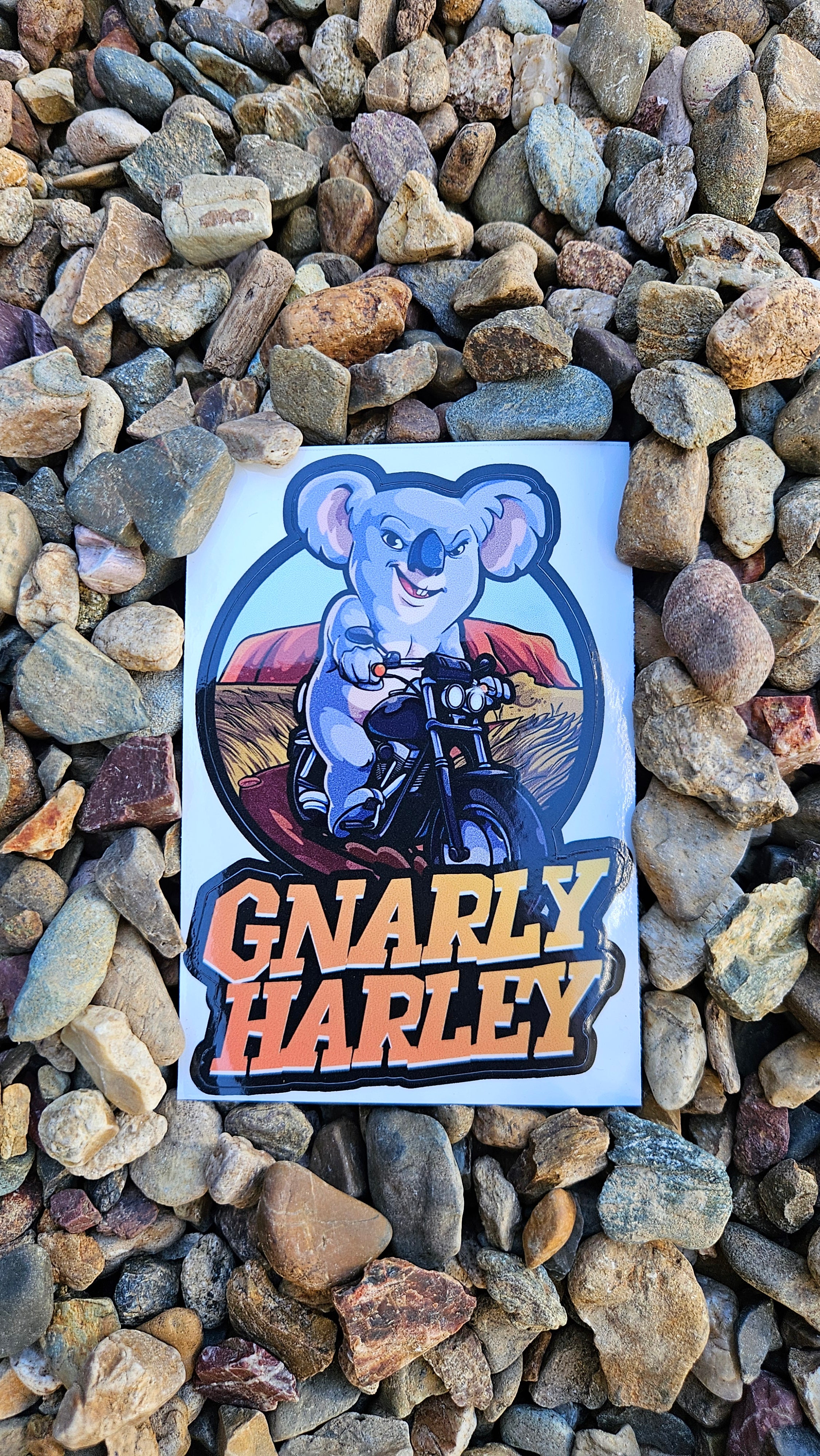 Gnarly Harley Sticker – Gnarly Throttle